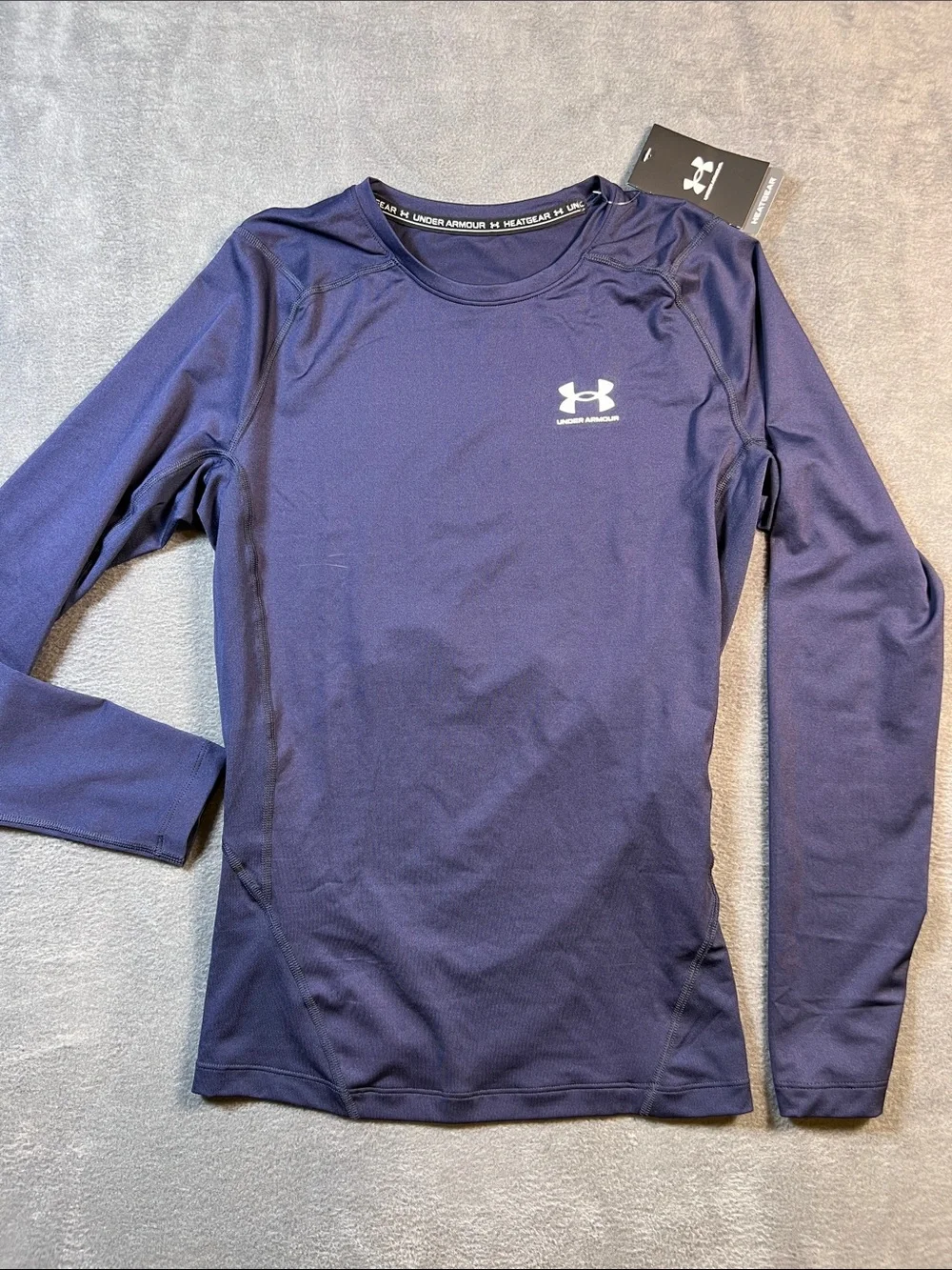 Under Armour Navy Long Sleeve Performance Shirt